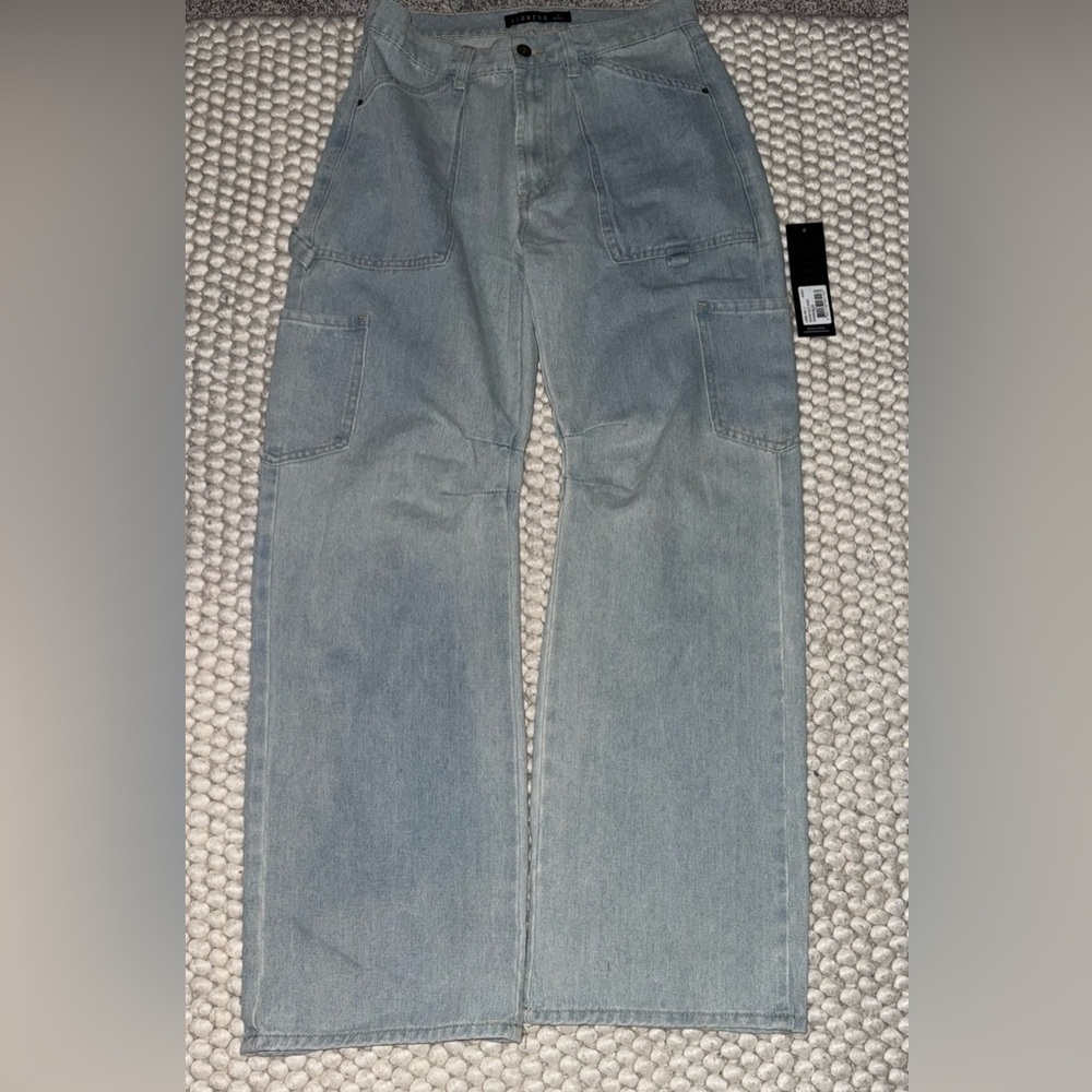Lioness Denim wide leg miami vice Jeans size small